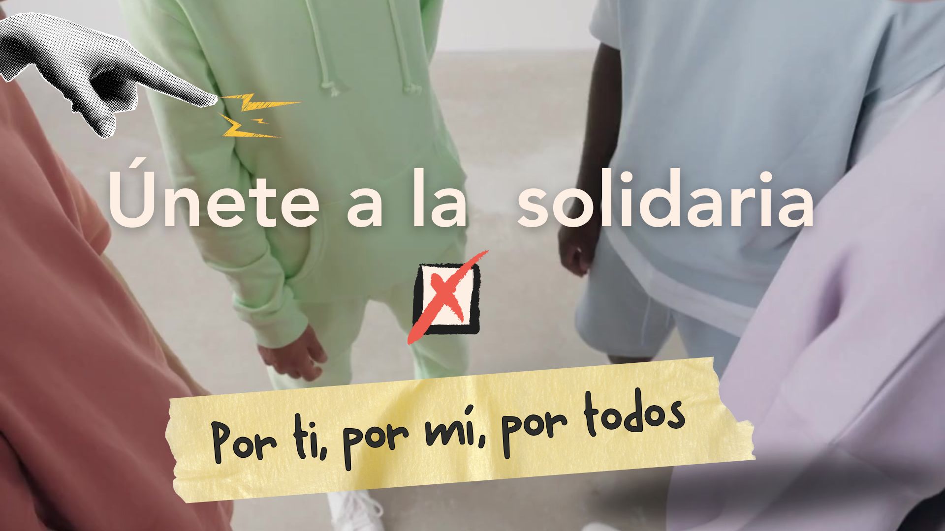 Únete a la x solidaria
